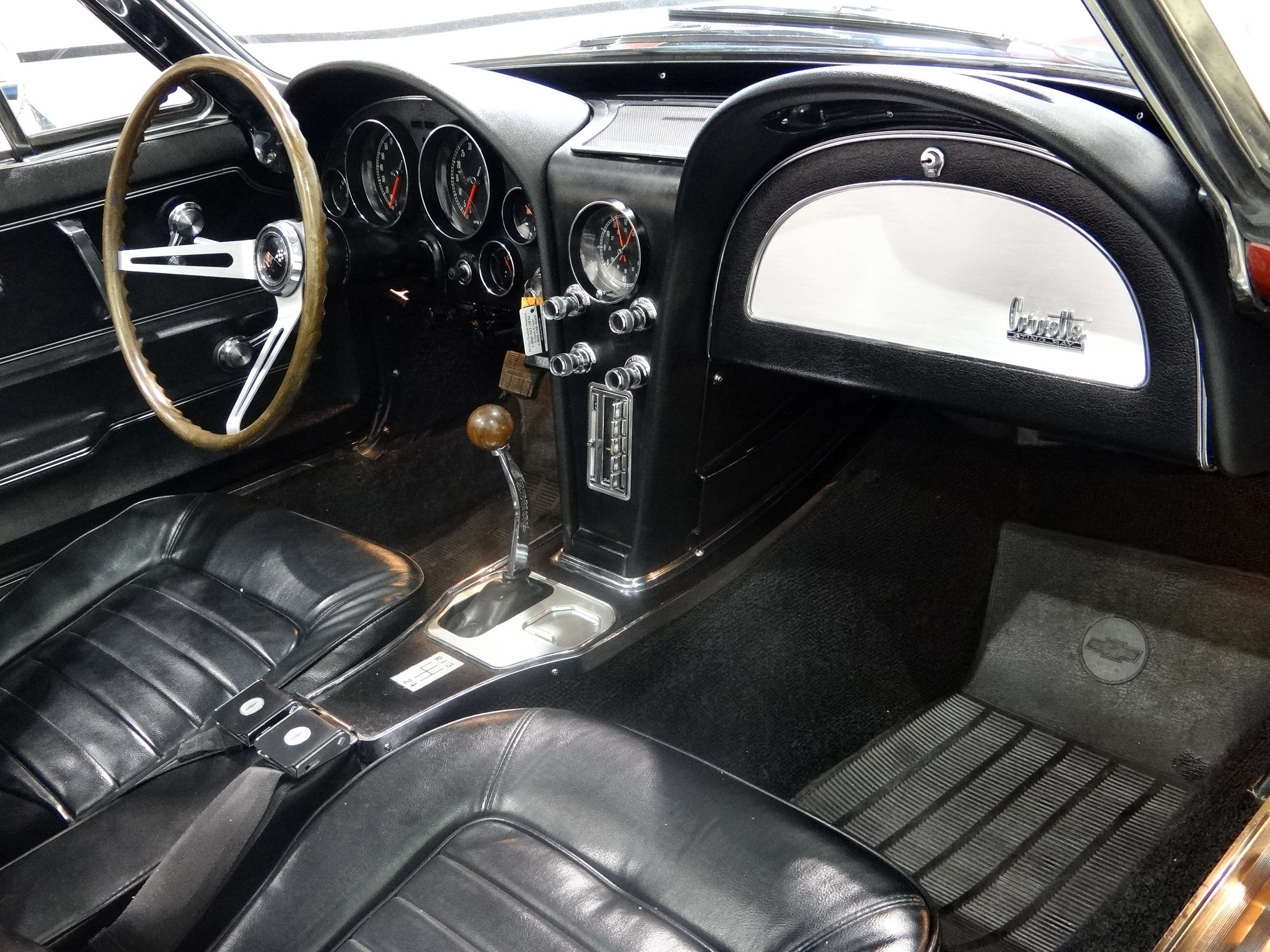 1966, Chevrolet, Corvette, Convertible, Muscle, Classic, Supercar Wallpaper