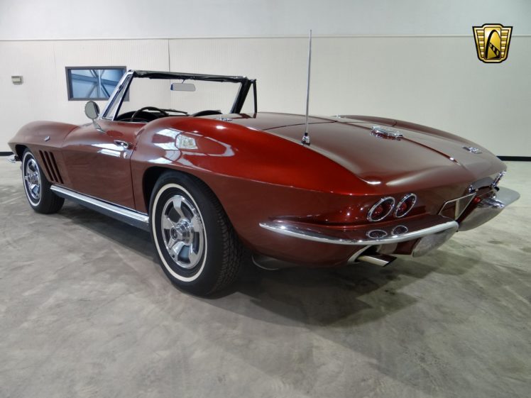 1966, Chevrolet, Corvette, Convertible, Muscle, Classic, Supercar HD Wallpaper Desktop Background