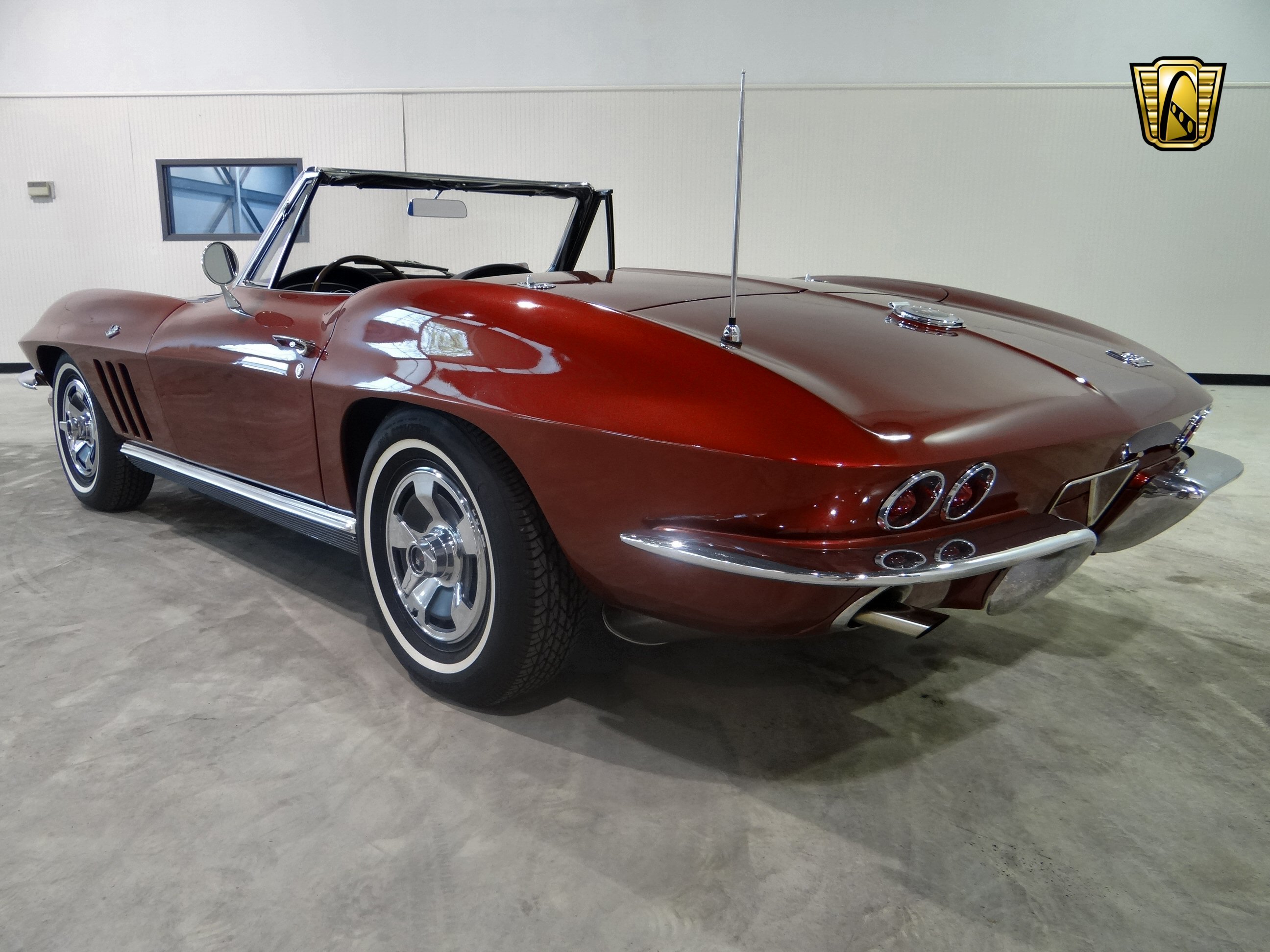 1966, Chevrolet, Corvette, Convertible, Muscle, Classic, Supercar Wallpaper