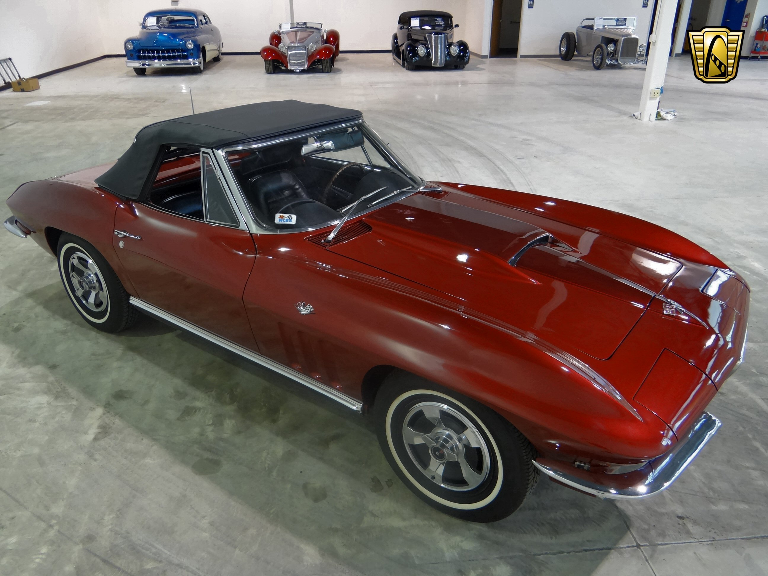 1966, Chevrolet, Corvette, Convertible, Muscle, Classic, Supercar Wallpaper