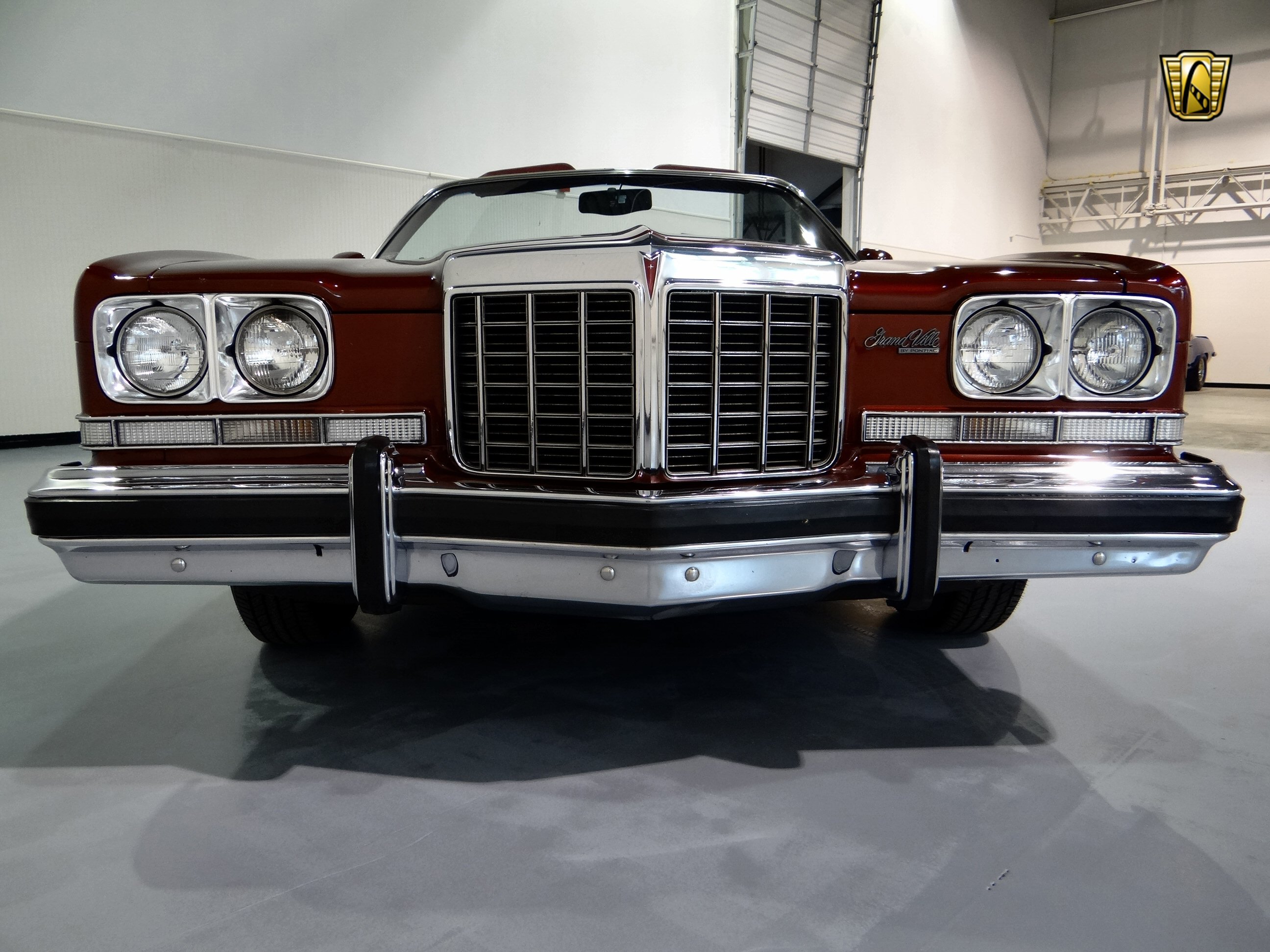 1974, Pontiac, Grand, Ville, Convertible, Luxury, Classic Wallpaper
