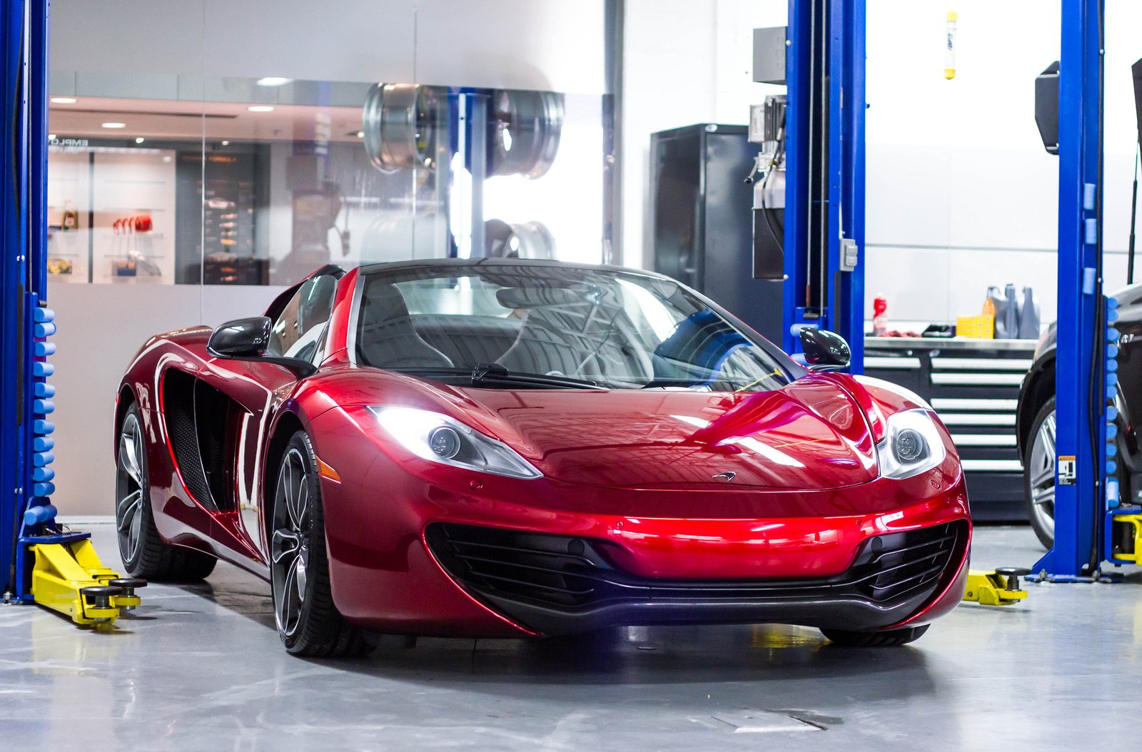 mclaren, Mp4, 2c, Spider Wallpaper