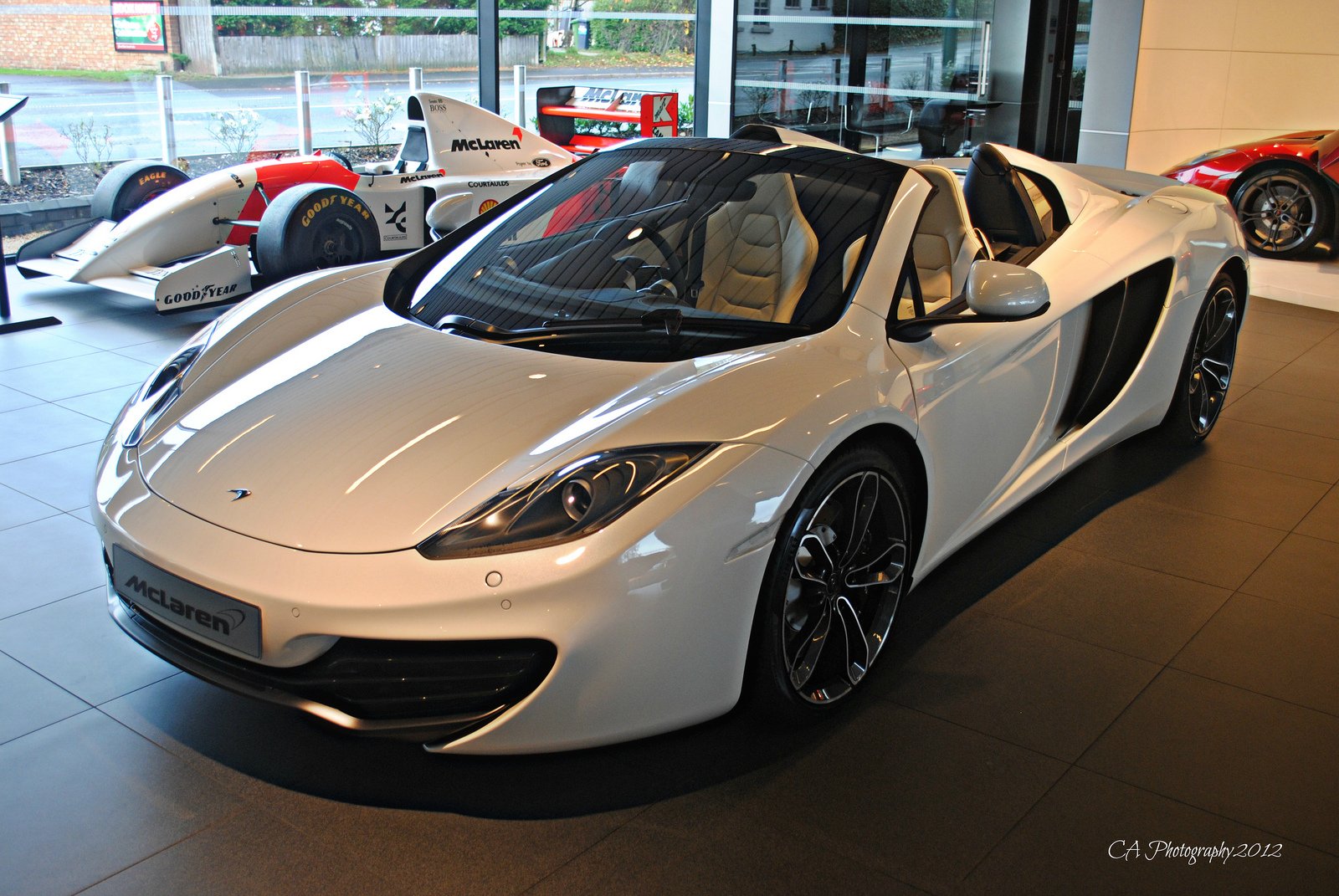 mclaren, Mp4, 2c, Spider Wallpaper