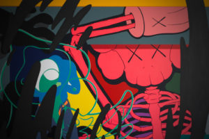 psychedelic, Trippy, Graffiti, Color, Dark, Music, Headphones, Skull, Urban, Abstract