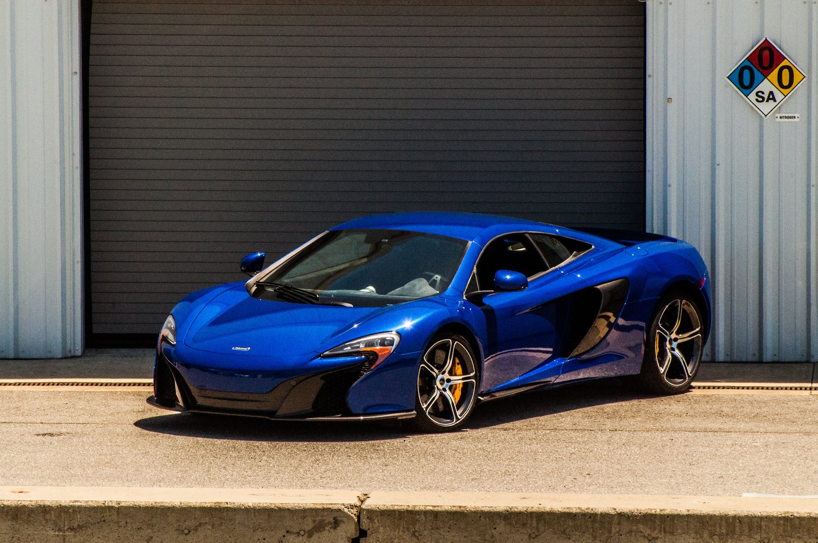 MCLAREN 650s Blue