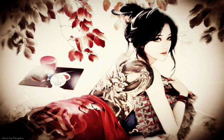 jx, Online, Asian, Oriental, Women, Females, Girls, Babes, Tattoo, Fantasy HD Wallpaper Desktop Background