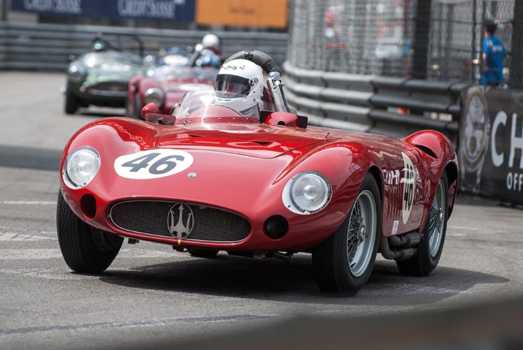 race, Car, Supercar, Racing, Classic, Retro, 1955, Maserati, 300s, 4000×2677 HD Wallpaper Desktop Background