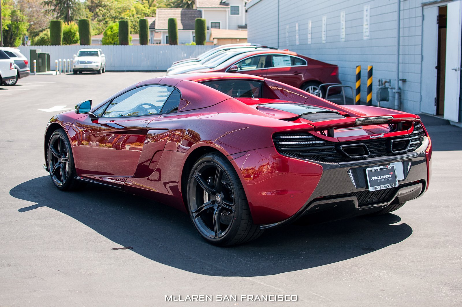 2015, 650s, Volcano, Red, Car, Mclaren, Spider, Supercar, Vehicle, Wallpaper Wallpaper