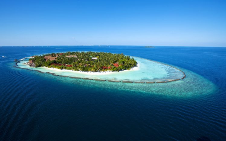 amazing, Maldives, Island, View HD Wallpaper Desktop Background