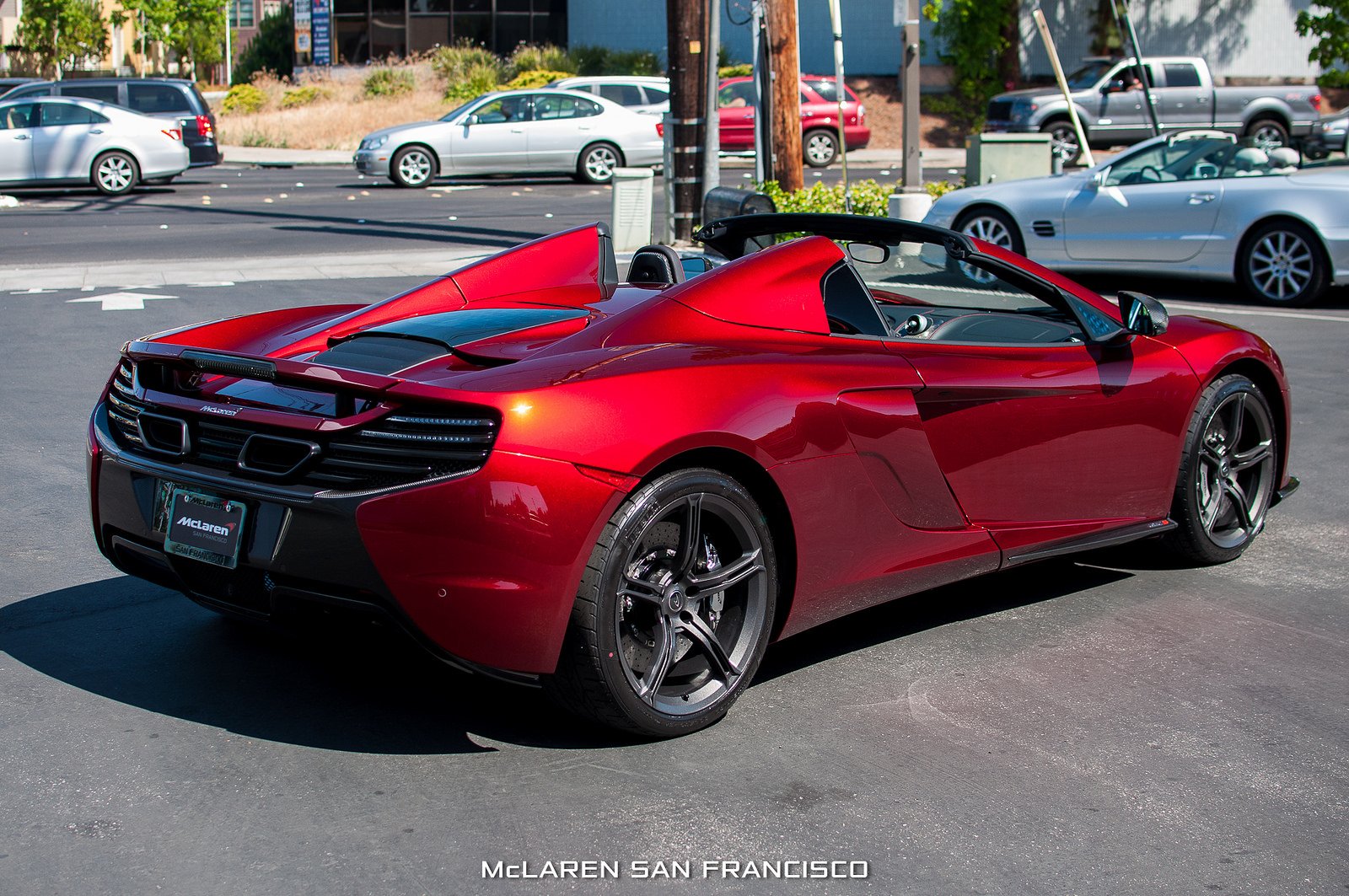 2015, 650s, Volcano, Red, Car, Mclaren, Spider, Supercar, Vehicle, Wallpaper Wallpaper