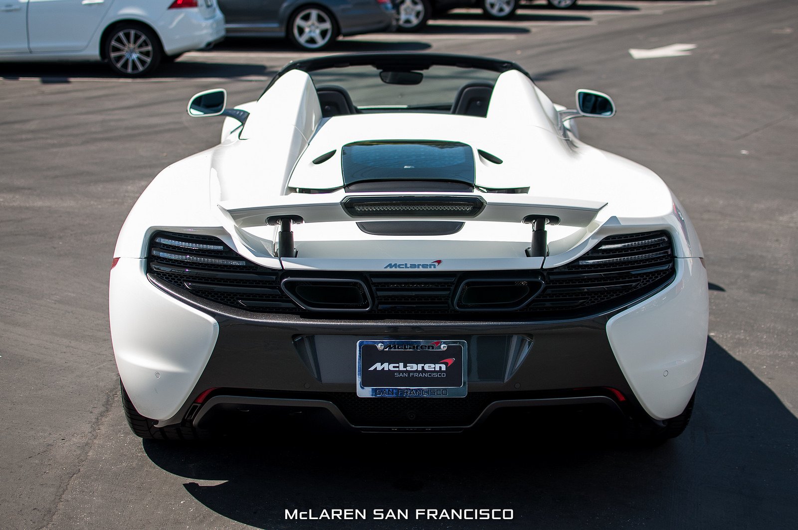 2015, 650s, Car, Mclaren, Pearl, White, Spider, Supercar, Vehicle, Wallpaper Wallpaper