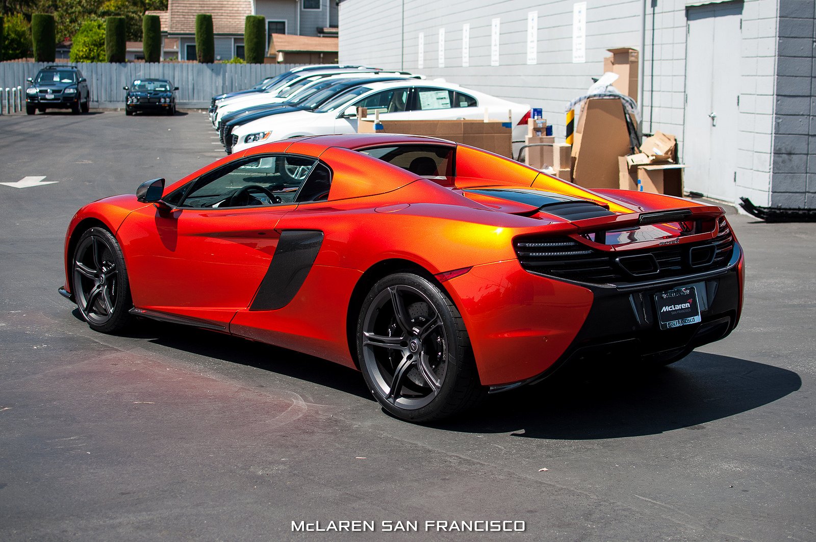 2015, 650s, Car, Mclaren, Orange, Spider, Supercar, Vehicle, Volcano, Wallpaper Wallpaper