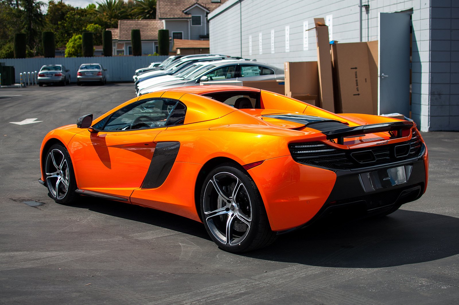 2015, 650s, Car, Mclaren, Orange, Tarocco, Spider, Supercar, Vehicle, Wallpaper Wallpaper