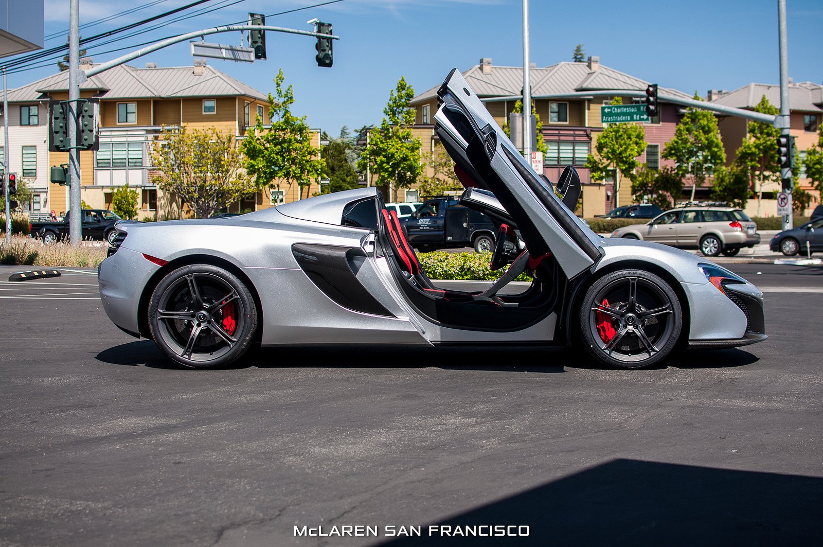 2015, 650s, Car, Mclaren, Silver, Spider, Supercar, Supernova, Vehicle, Wallpaper Wallpaper