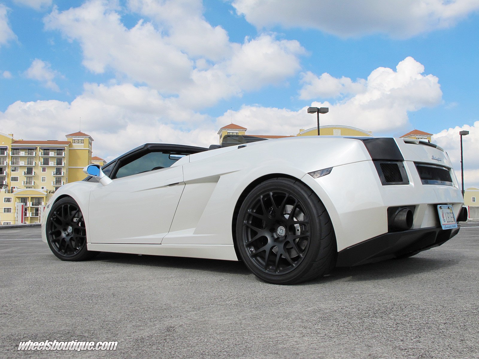 cars, Gallardo, Spider, Lamborghini, Vehicles, Hre, Wheels, Supercar, Italia, White Wallpaper