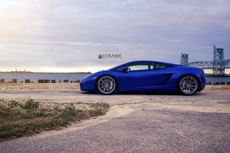 cars, Gallardo, Strasse, Italia, Lamborghini, Spider, Supercar, Vehicles, Wheels, Blue HD Wallpaper Desktop Background