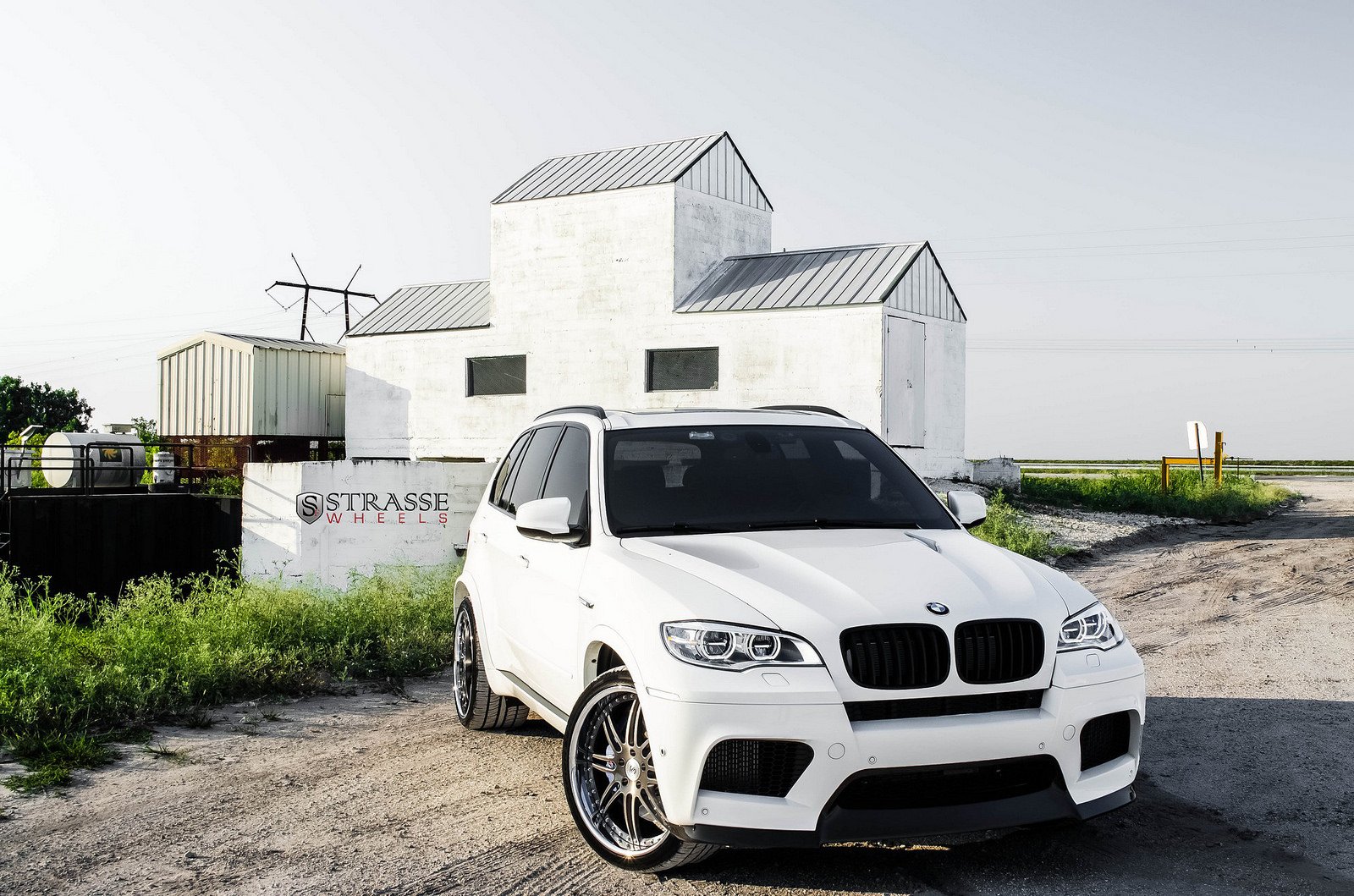 bmw, X5m, Strasse, Wheels, Tuning, Cars, White Wallpaper