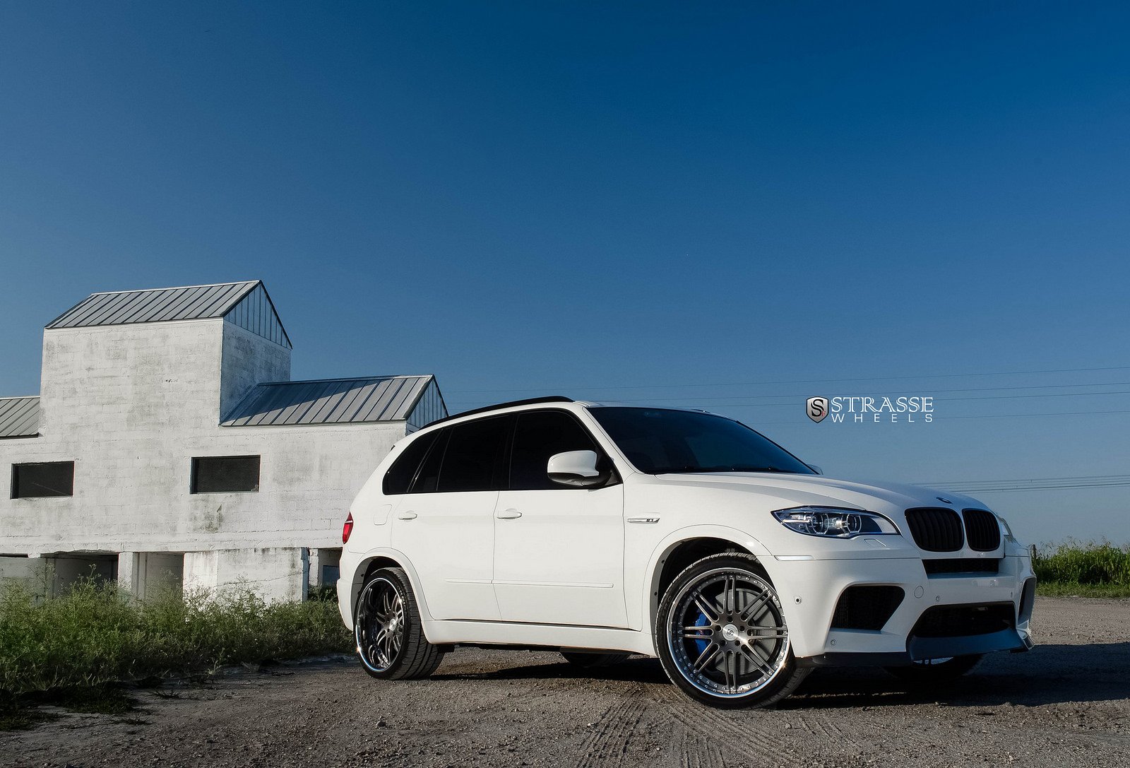 bmw, X5m, Strasse, Wheels, Tuning, Cars, White Wallpaper