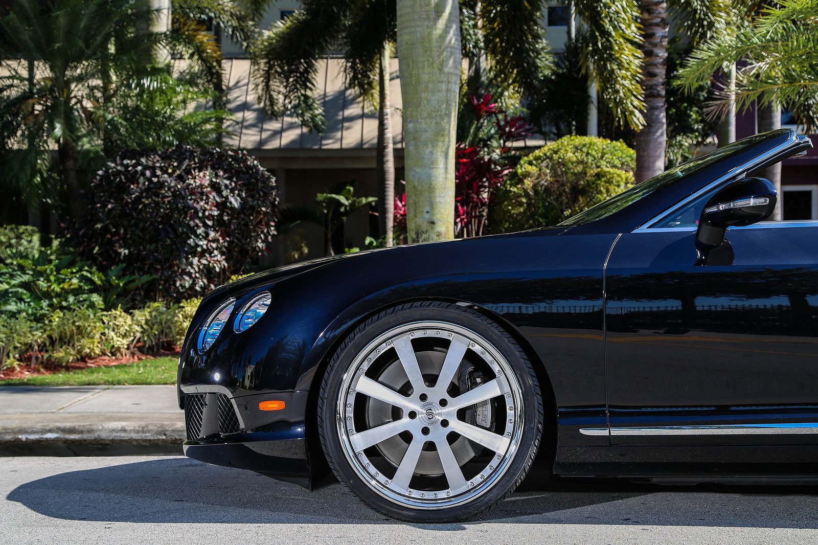 bentley, Gtc, Strasse, Wheels, Tuning, Cars, Black Wallpaper