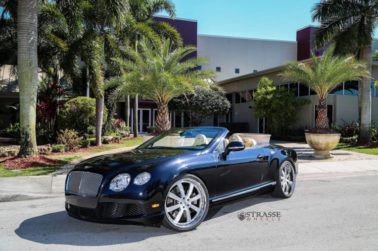 bentley, Gtc, Strasse, Wheels, Tuning, Cars, Black HD Wallpaper Desktop Background