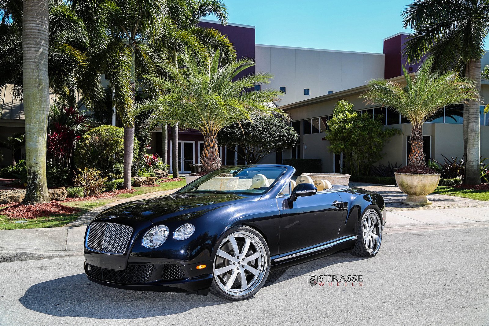 bentley, Gtc, Strasse, Wheels, Tuning, Cars, Black Wallpaper