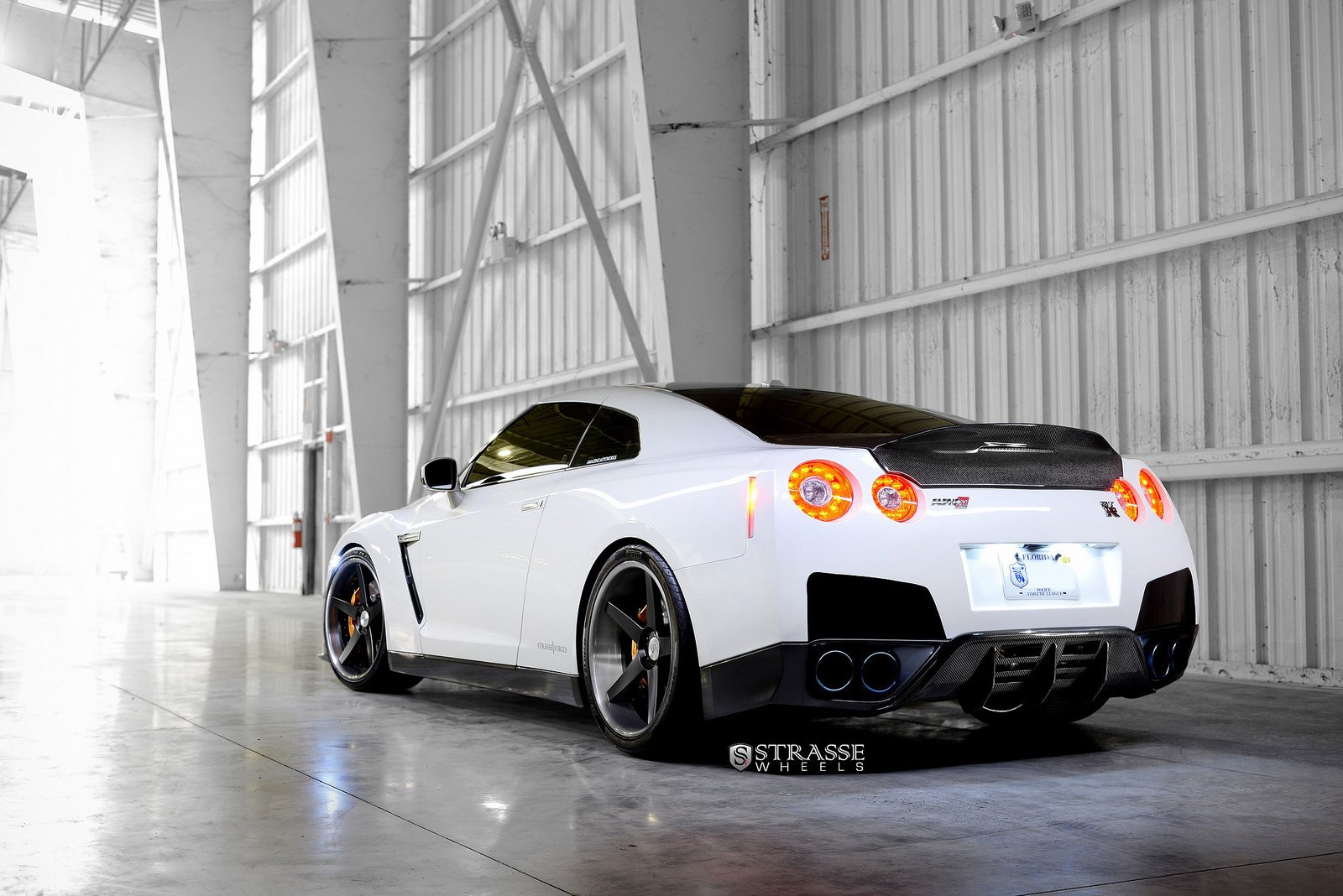 gtr, Nissan, Strasse, Tuning, Wheels, White Wallpaper