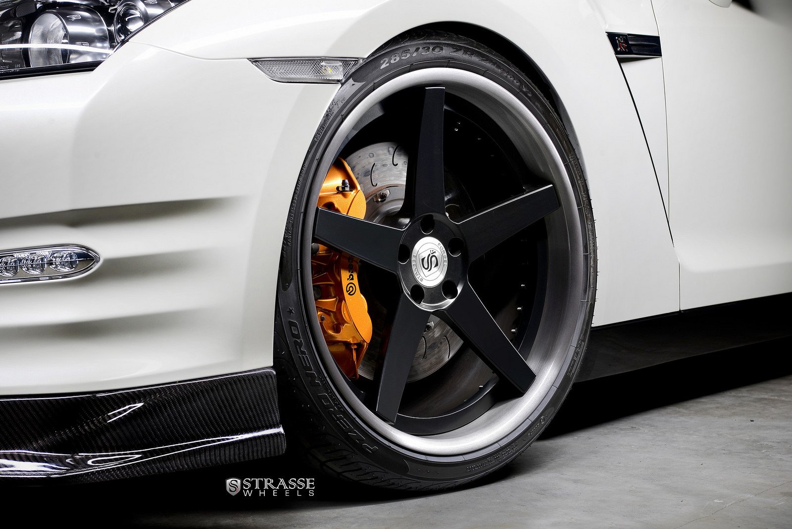 gtr, Nissan, Strasse, Tuning, Wheels, White Wallpaper