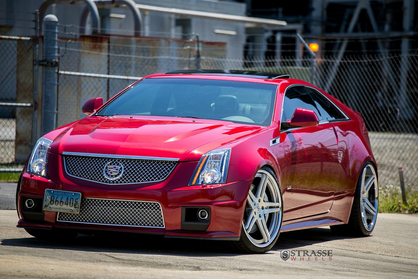 , Cadillac, Cts v, Coupe, Strasse, Wheels, Tuning, Cars Wallpaper