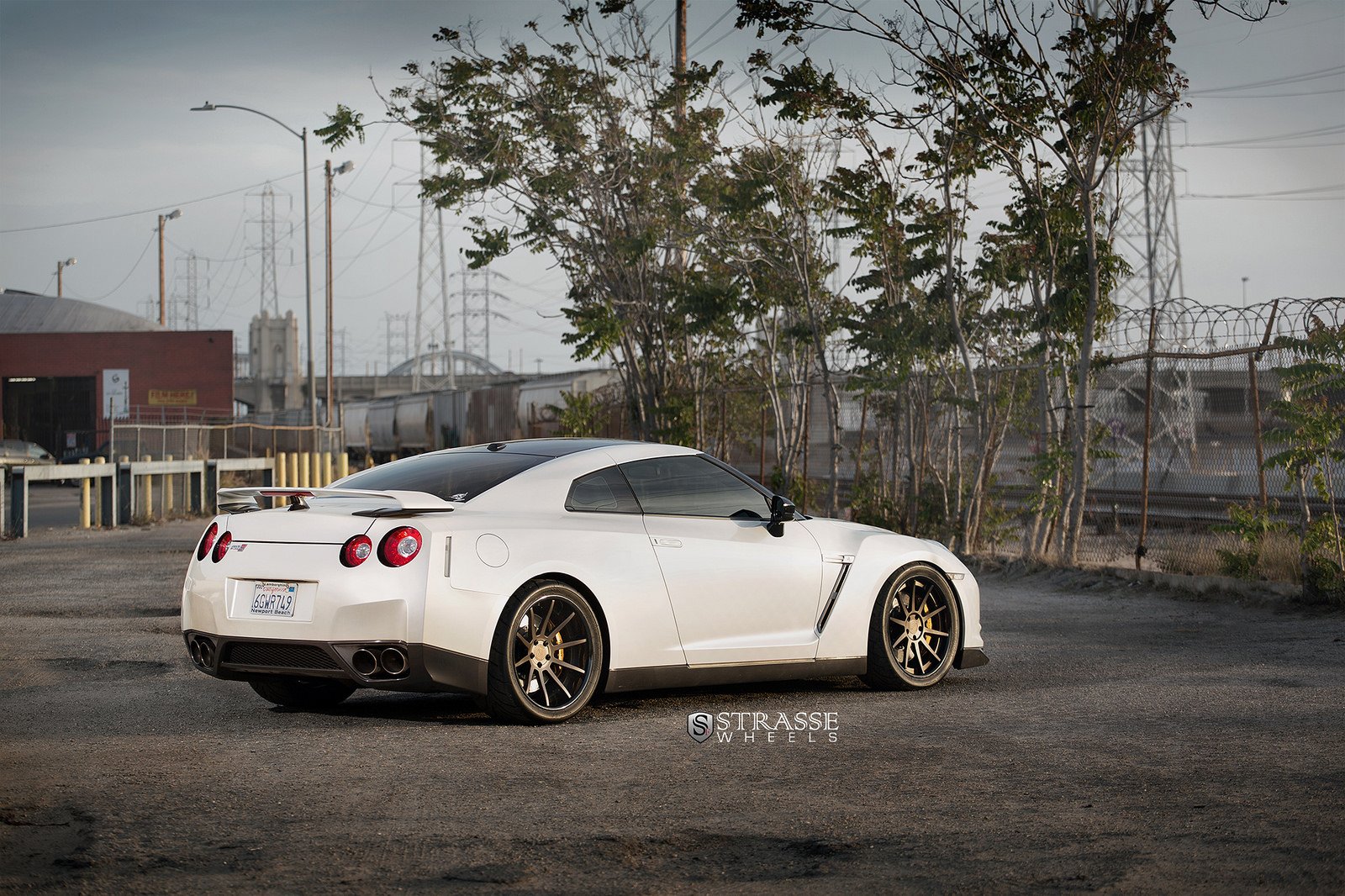 gtr, Nissan, Strasse, Tuning, Wheels, White Wallpaper