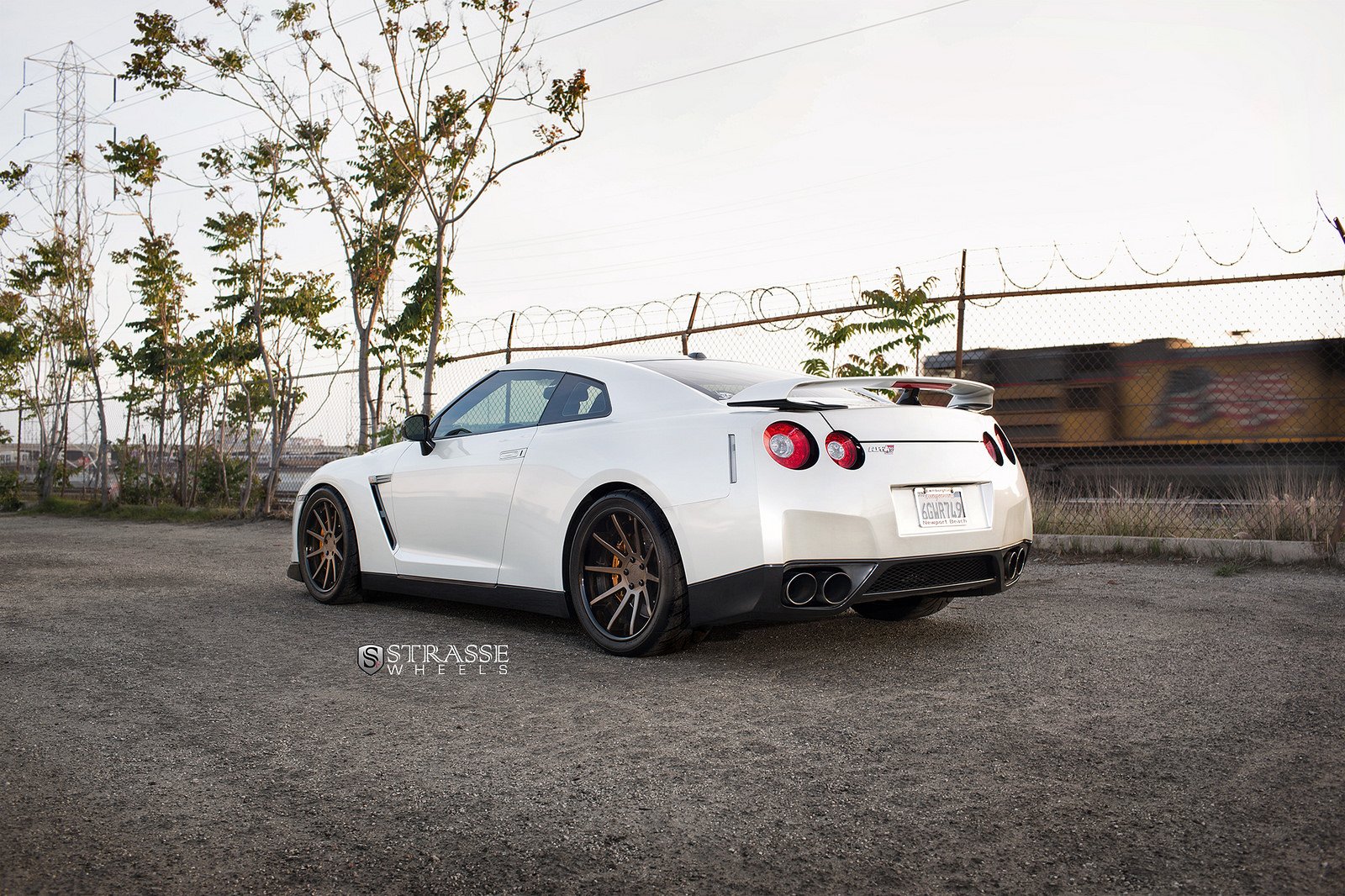 gtr, Nissan, Strasse, Tuning, Wheels, White Wallpaper