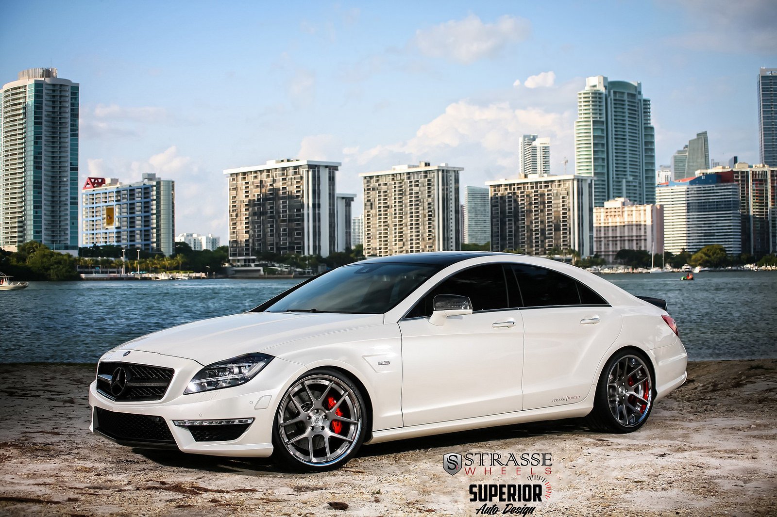 mercedes, Cls63, Amg, Strasse, Wheels, Tuning, Cars, White Wallpaper