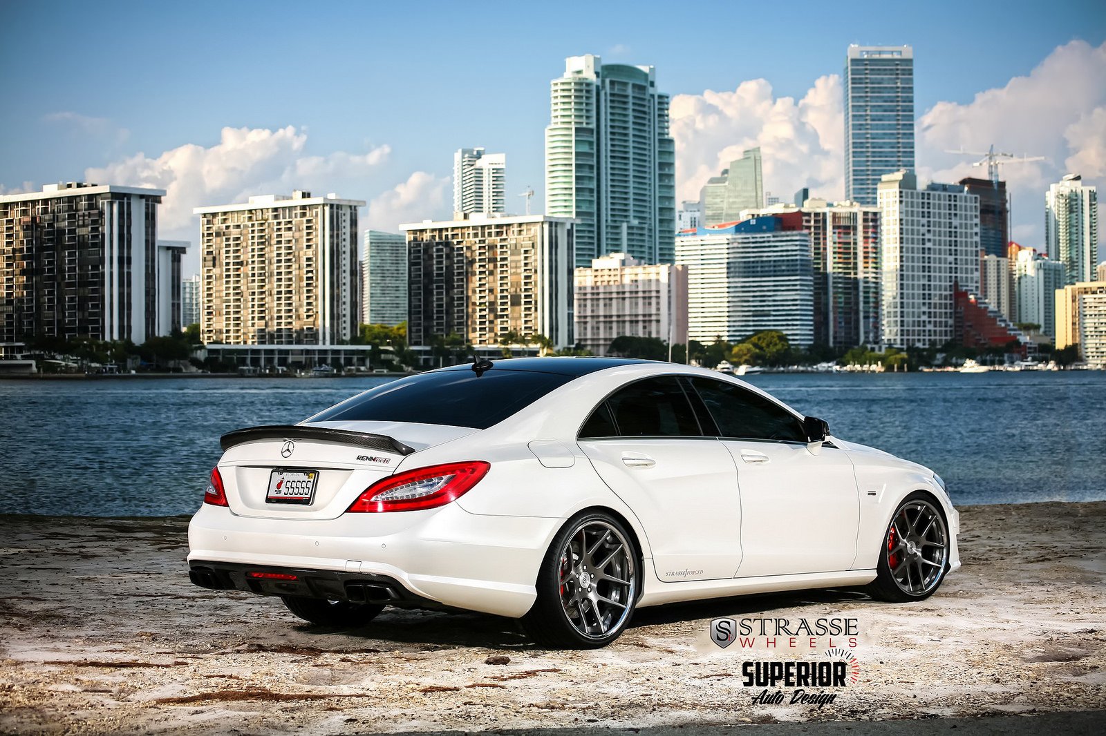 mercedes, Cls63, Amg, Strasse, Wheels, Tuning, Cars, White Wallpaper