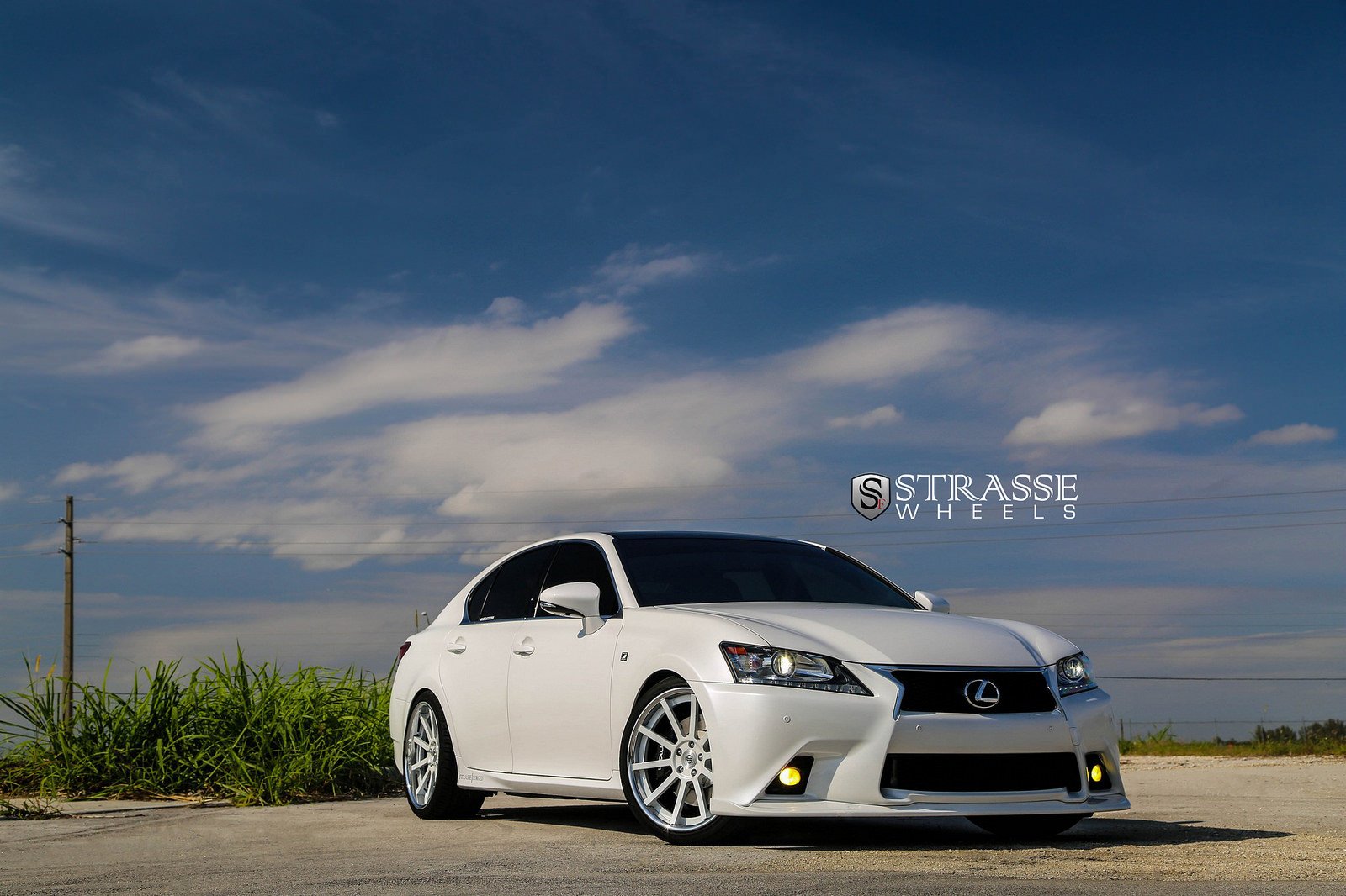 lexus, Gs350, F sport, Strasse, Wheels, Tuning, Cars, White Wallpaper