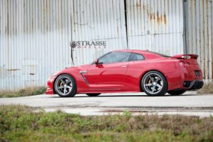 cars, Gtr, Nissan, Strasse, Tuning, Wheels, Red