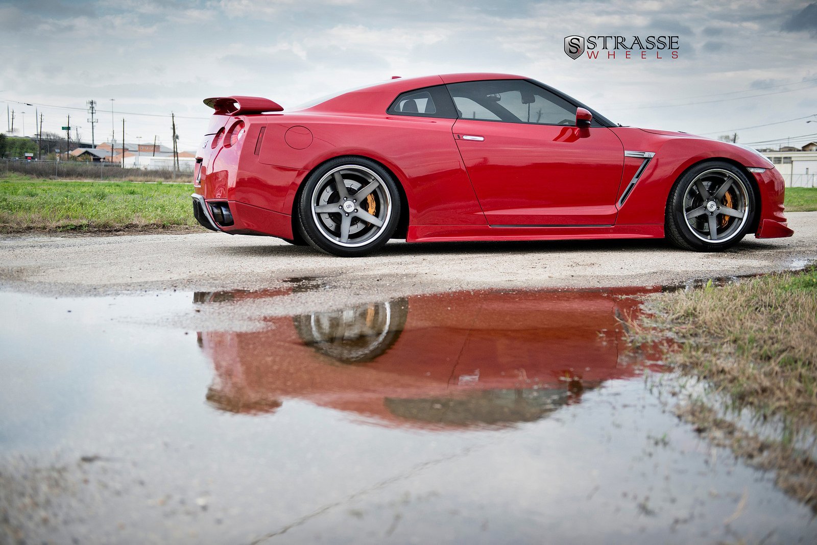 cars, Gtr, Nissan, Strasse, Tuning, Wheels, Red Wallpaper