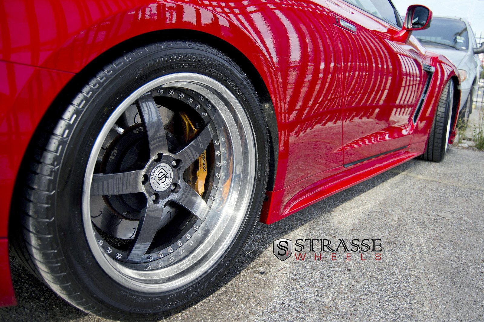 red, Gtr, Nissan, Strasse, Tuning, Wheels Wallpaper