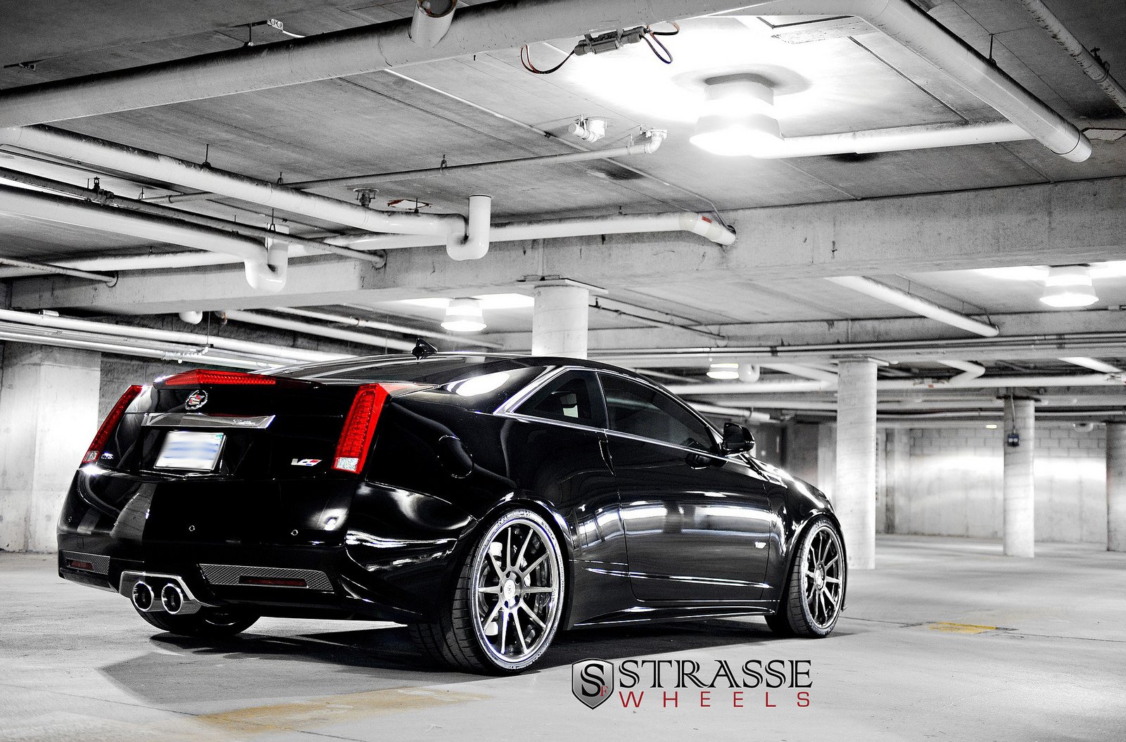 cadillac, Cars, Coupe, Cts, V, Strasse, Tuning, Wheels, Black Wallpaper