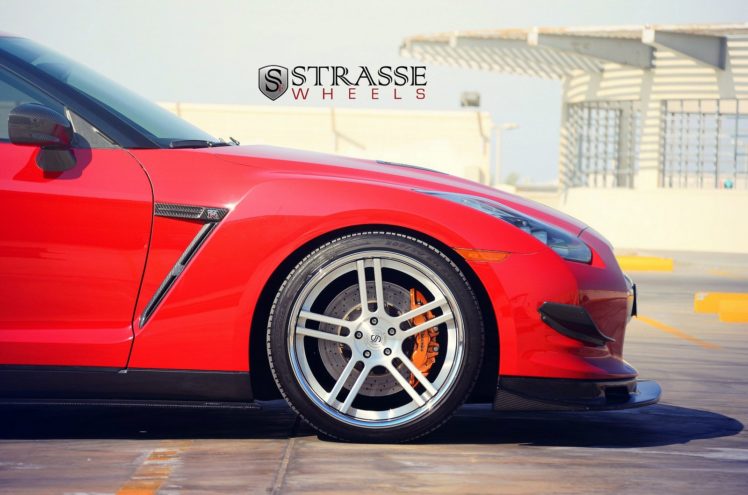 cars, Gtr, Nissan, Red, Strasse, Tuning, Wheels HD Wallpaper Desktop Background