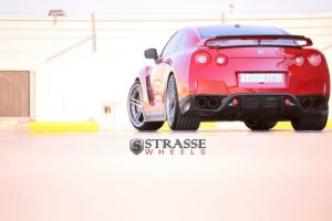 cars, Gtr, Nissan, Red, Strasse, Tuning, Wheels