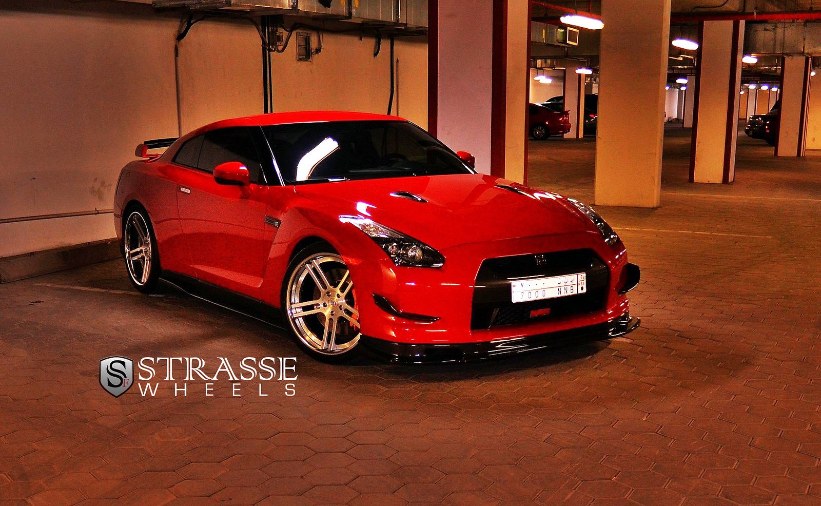gtr, Nissan, Red, Strasse, Tuning, Wheels Wallpaper