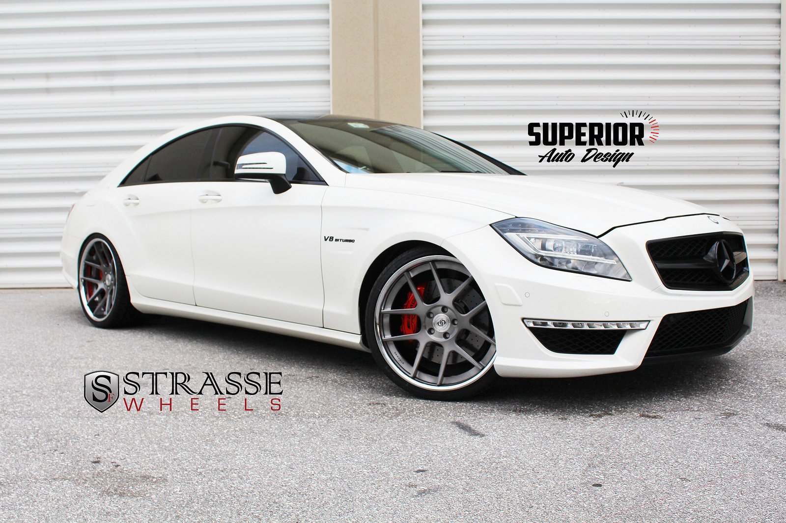 amg, Cars, Cls63, Mercedes, Strasse, Tuning, Wheels, White Wallpaper