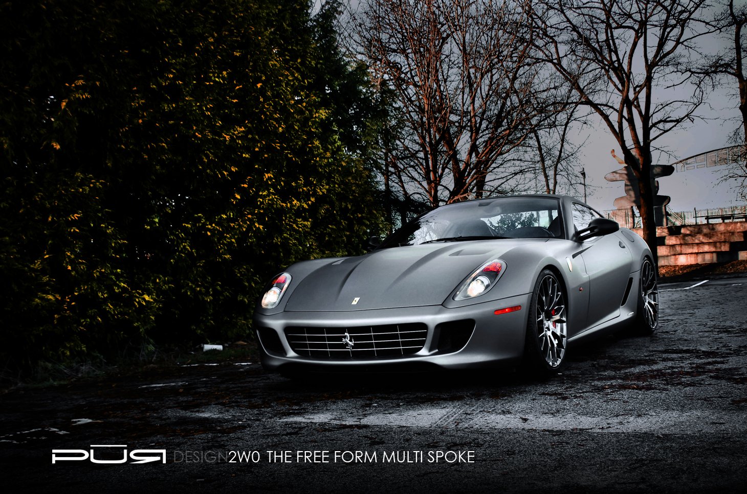 599, Gtb, Ferrari, Purwheels, Tuning, Wheels Wallpaper