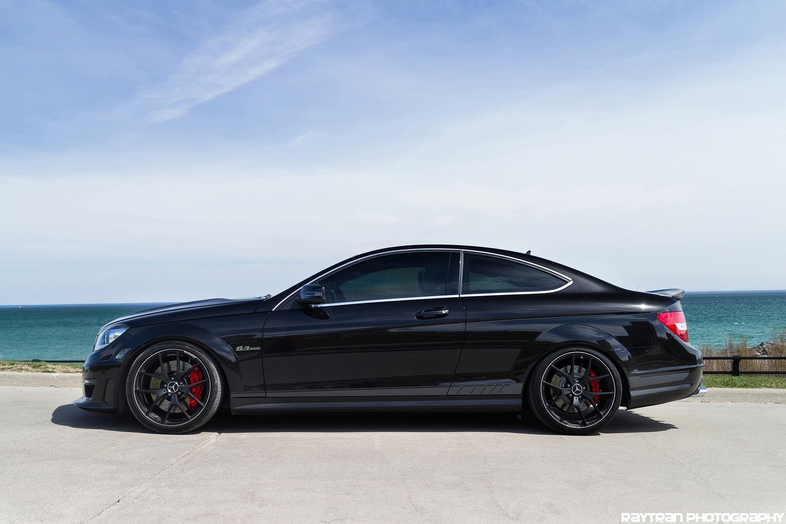 Mercedes c63s AMG Coupe Black