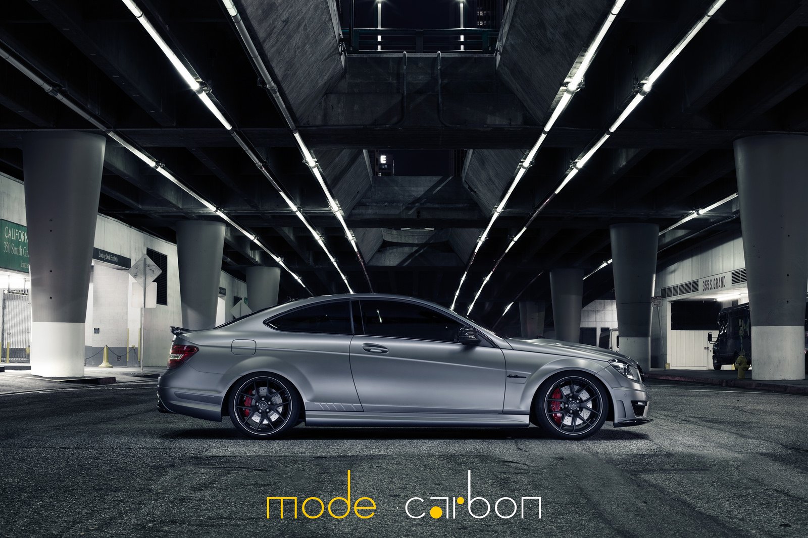 amg, Grey, C63, Coupe, Mercedes, Tuning Wallpaper