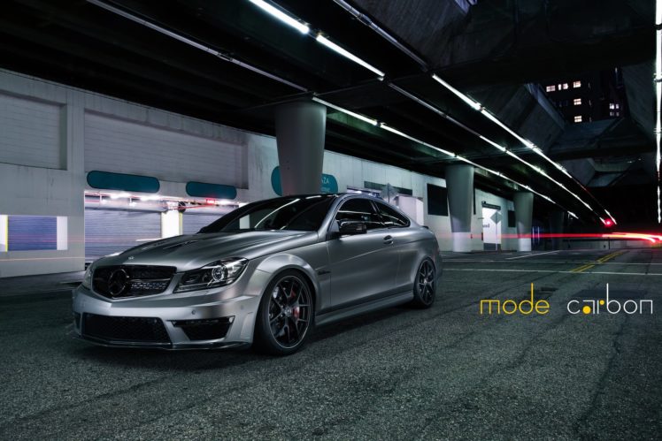 amg, Grey, C63, Coupe, Mercedes, Tuning HD Wallpaper Desktop Background