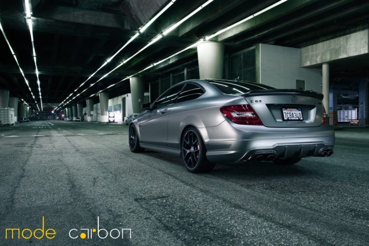 amg, Grey, C63, Coupe, Mercedes, Tuning HD Wallpaper Desktop Background