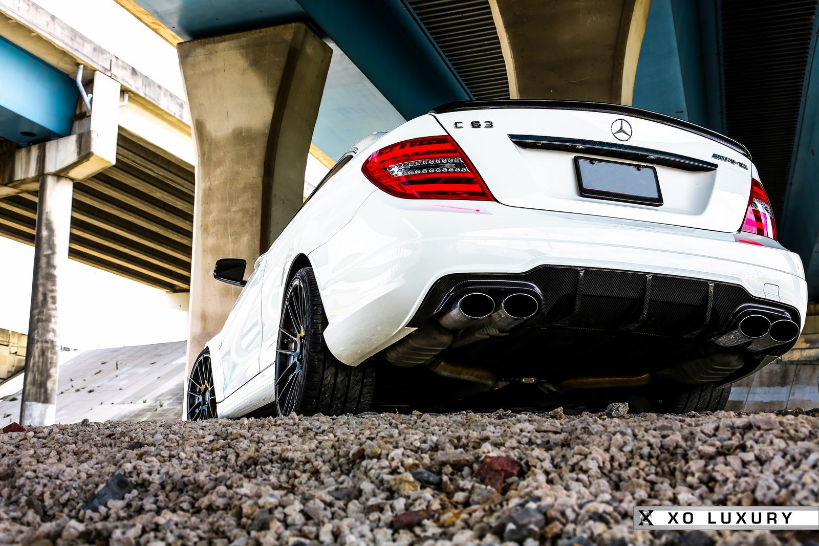 amg, C63, Coupe, White, Mercedes, Tuning Wallpaper