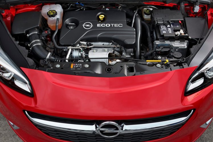 2014, Opel, Corsa, Red, Germany, Cars, Engine HD Wallpaper Desktop Background