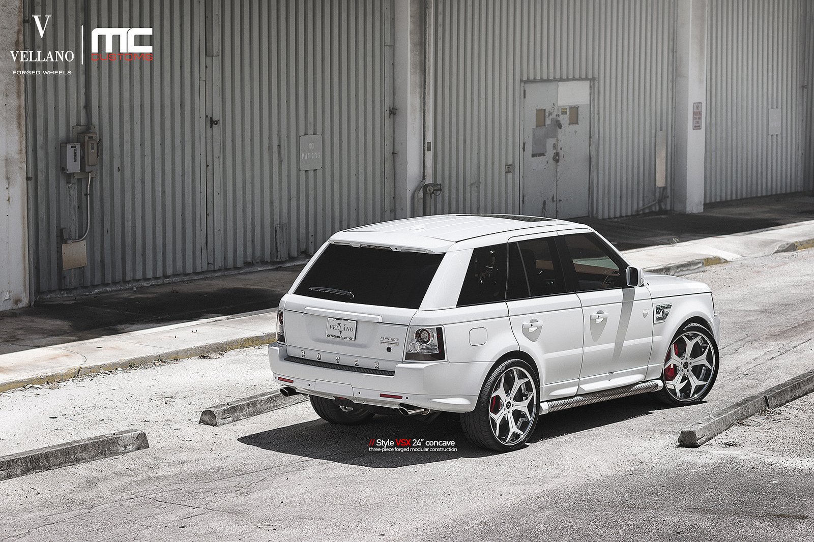 range, Rover, Vellano, Wheels, Tuning, Cars, White Wallpaper