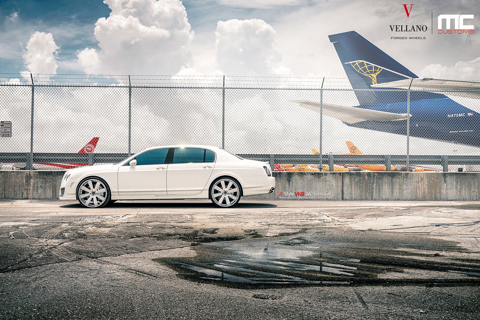 bentley, Flying, Spur, Vellano, Wheels, Tuning, Cars, White Wallpaper